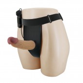 Полый вибрострапон на регулируемых трусиках Draven - 17,5 см. - Baile - купить с доставкой в Волгограде