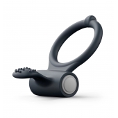 Черное эрекционное кольцо Power Clit - Dorcel - в Волгограде купить с доставкой