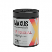 Анатомические презервативы MAXUS Sensual - 15 шт. - Maxus - купить с доставкой в Волгограде