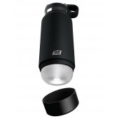 Черный мастурбатор в виде бутылки Fap Flask - Pipedream - в Волгограде купить с доставкой