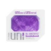 Фиолетовый мастурбатор-стимулятор Tenga Uni Amethyst - Tenga - в Волгограде купить с доставкой