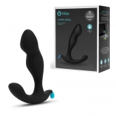 Черный утяжеленный анальный стимулятор Rocker Plug - 12 см. - b-Vibe - в Волгограде купить с доставкой