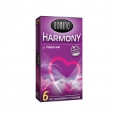 Презервативы с рёбрышками Domino Harmony - 6 шт. - Domino - купить с доставкой в Волгограде