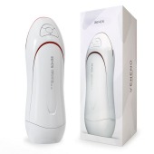 Белый вибромастурбатор со сжатием и голосовым сопровождением - Rends - в Волгограде купить с доставкой