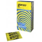 Классические презервативы с обильной смазкой Ganzo Classic - 12 шт. - Ganzo - купить с доставкой в Волгограде