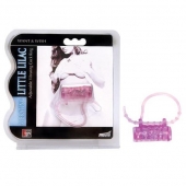 Эрекционное кольцо с вибратором LITTLE LILAC - Dream Toys - в Волгограде купить с доставкой