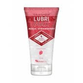 Интимный гель-смазка на водной основе Lubrimax Magic Strawberry - 75 мл. - ИнтелБИО - купить с доставкой в Волгограде