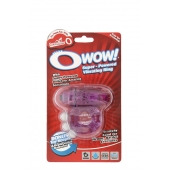 Фиолетовое эрекционное виброкольцо OWOW PURPLE - Screaming O - в Волгограде купить с доставкой