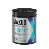Гладкие презервативы Maxus G spot с двойной спиралью - 15 шт. - Maxus - купить с доставкой в Волгограде
