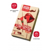 Презервативы Elasun Strawberry с аромато клубники - 10 шт. - Elasun - купить с доставкой в Волгограде