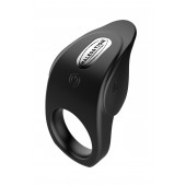 Черное эрекционное виброкольцо Vibro Lust Ring - MALESATION - в Волгограде купить с доставкой