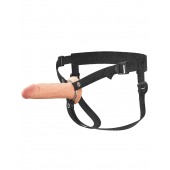 Полый страпон на ремнях 6’’ Hollow Silicone Strap-on - Pipedream - купить с доставкой в Волгограде