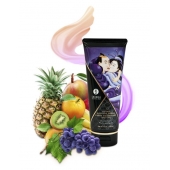 Массажный крем для тела с ароматом экзотических фруктов Exotic fruits - 200 мл. - Shunga - купить с доставкой в Волгограде