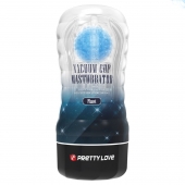 Прозрачный текстурированный мастурбатор Vacuum Cup Masturbator Planet - Baile - в Волгограде купить с доставкой