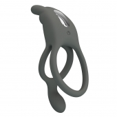 Серое эрекционное виброкольцо Dwayne - Baile - в Волгограде купить с доставкой