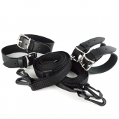 Черный комплект для растяжки на кровати «Новичок» - Sitabella - купить с доставкой в Волгограде