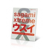 Ультратонкий презерватив Sagami Xtreme SUPERTHIN - 1 шт. - Sagami - купить с доставкой в Волгограде