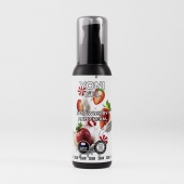 Лубрикант для орального секса SGAN со вкусом клубники со сливками - 100 мл. - SGAN - купить с доставкой в Волгограде