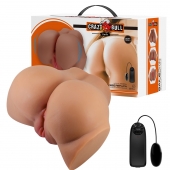 Карамельный мастурбатор-полуторс Emilia с вибрацией - Baile - в Волгограде купить с доставкой