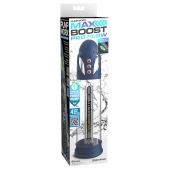 Синяя вакуумная автоматическая помпа Max Boost Pro Flow - Pipedream - в Волгограде купить с доставкой