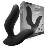 Черный вибромассажер простаты 3,5’’ Curve P-spot Massager - 12 см. - Erokay - в Волгограде купить с доставкой
