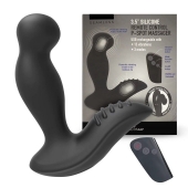 Черный вибромассажер простаты 3,5’’ Remote Control P-spot Massager - 12,5 см. - Erokay - в Волгограде купить с доставкой