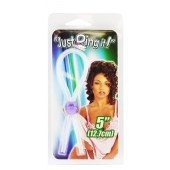 Прозрачное лассо с фиолетовой бусиной SILICONE COCK RING WITH BEAD LAVENDER - NMC - в Волгограде купить с доставкой