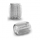 Прозрачная насадка с шипами STAY HARD COCK SLEEVE 01 CLEAR - Blush Novelties - в Волгограде купить с доставкой