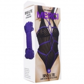 Фиолетовая верёвка для связывания и фиксации Bind Tie - 15,24 м. - Doc Johnson - купить с доставкой в Волгограде