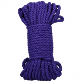 Фиолетовая верёвка для связывания и фиксации Bind Tie - 15,24 м. - Doc Johnson - купить с доставкой в Волгограде