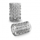 Прозрачная насадка с бороздками STAY HARD COCK SLEEVE 04 CLEAR - Blush Novelties - в Волгограде купить с доставкой