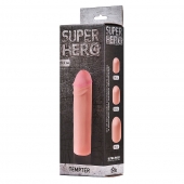 Фаллоудлинитель SUPER HERO Tempter - 16 см. - Lola Games - в Волгограде купить с доставкой