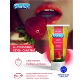 Интимная гель-смазка Shefox «Сладкая клубника» - 50 мл. - Shefox - купить с доставкой в Волгограде
