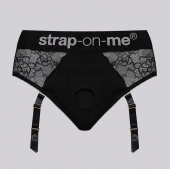 Трусики для фиксации насадок Strap-on-me Harness Lingerie Diva XS - Strap-on-me - купить с доставкой в Волгограде