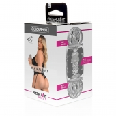 Прозрачный двусторонний мастурбатор Fleshlight Quickshot Mia Malkova - Fleshlight - в Волгограде купить с доставкой