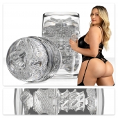 Прозрачный двусторонний мастурбатор Fleshlight Quickshot Mia Malkova - Fleshlight - в Волгограде купить с доставкой