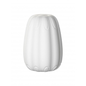 Белый мастурбатор-яйцо Bisedze - LoveStore - в Волгограде купить с доставкой