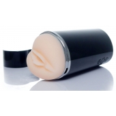 Мастурбатор-вагина с вибрацией Heart Of Love в колбе в форме сердца - Boys of Toys - в Волгограде купить с доставкой