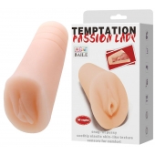Телесный тугой мастурбатор-вагина Passion Lady - Baile - в Волгограде купить с доставкой