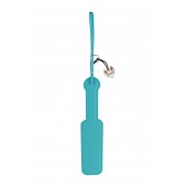 Голубой кожаный пэддл - 37 см. - Pecado - купить с доставкой в Волгограде