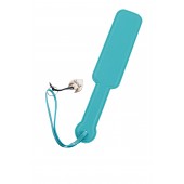 Голубой кожаный пэддл - 37 см. - Pecado - купить с доставкой в Волгограде