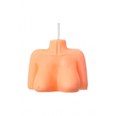 Оранжевая сувенирная свеча «Женский силуэт» - Pecado - купить с доставкой в Волгограде