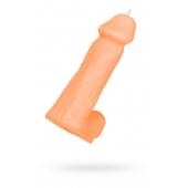 Оранжевая сувенирная свеча «Пенис» - Pecado - купить с доставкой в Волгограде