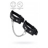 Черные мини-оковы со скруглёнными углами - Pecado - купить с доставкой в Волгограде