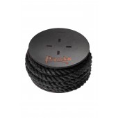 Черная веревка для шибари на катушке - 5 м. - Pecado - купить с доставкой в Волгограде