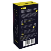 Презервативы анатомической формы с точечной и ребристой структурой Ganzo Extase - 15 шт. - Ganzo - купить с доставкой в Волгограде