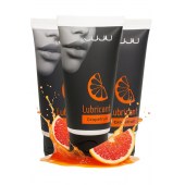 Набор из 3 съедобных лубрикантов JUJU со вкусом грейпфрута - JuJu - купить с доставкой в Волгограде