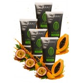 Набор из 5 съедобных лубрикантов JUJU со вкусом тропических фруктов - JuJu - купить с доставкой в Волгограде