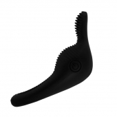 Чёрное эрекционное виброкольцо Thimble - Baile - в Волгограде купить с доставкой