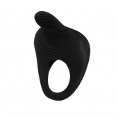 Чёрное эрекционное виброкольцо Thimble - Baile - в Волгограде купить с доставкой